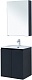 Aquanet Мебель для ванной Алвита New 60 2 дверцы подвесная антрацит матовая – картинка-26